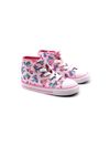 all star 1v unicorns sneaker alta bimba - Pink