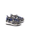 toby sandalo a gabbietta da bimbo - Navy/grey