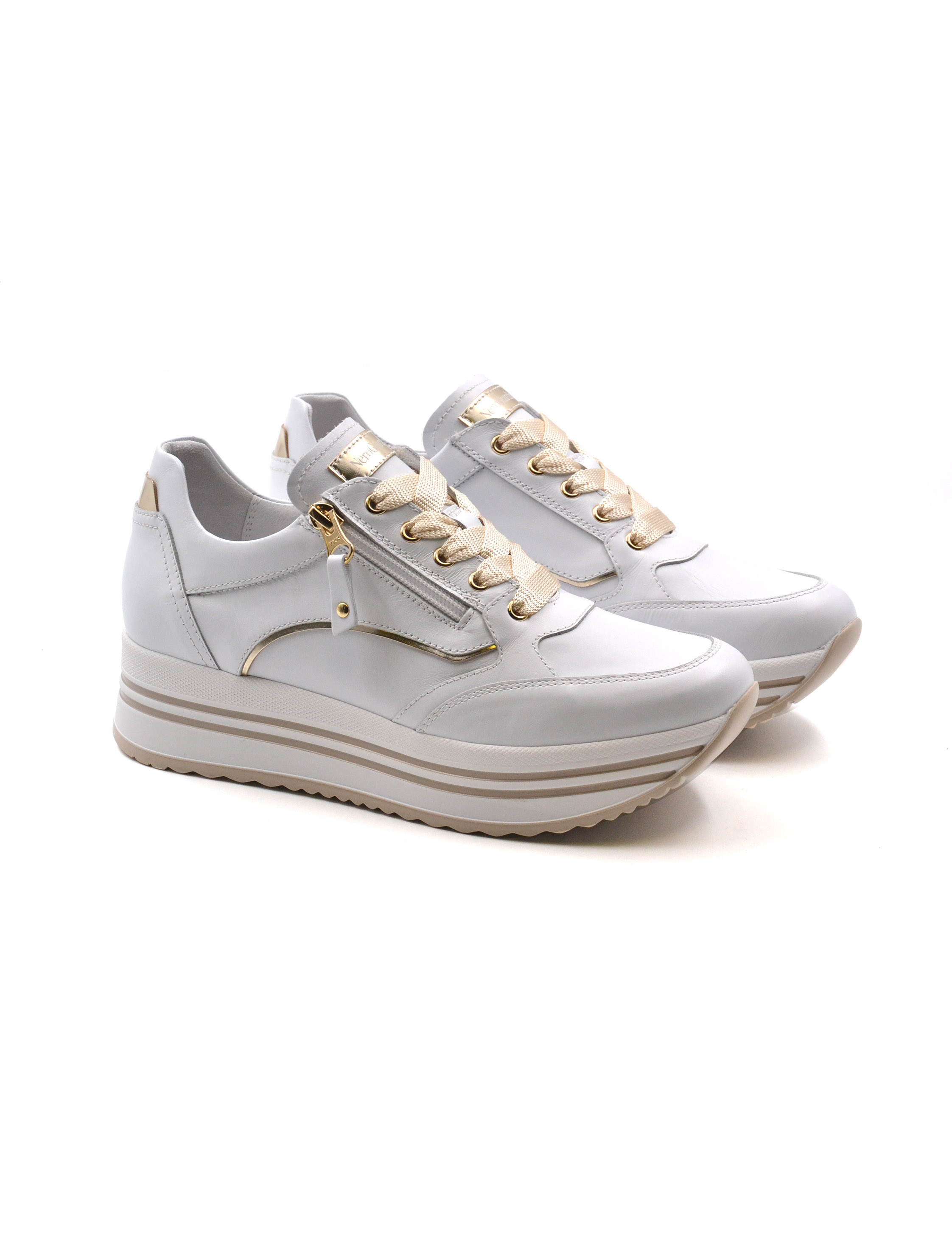 Nero Giardini Nero giardini sneaker donna in pelle, Donna, Nero - ConTé