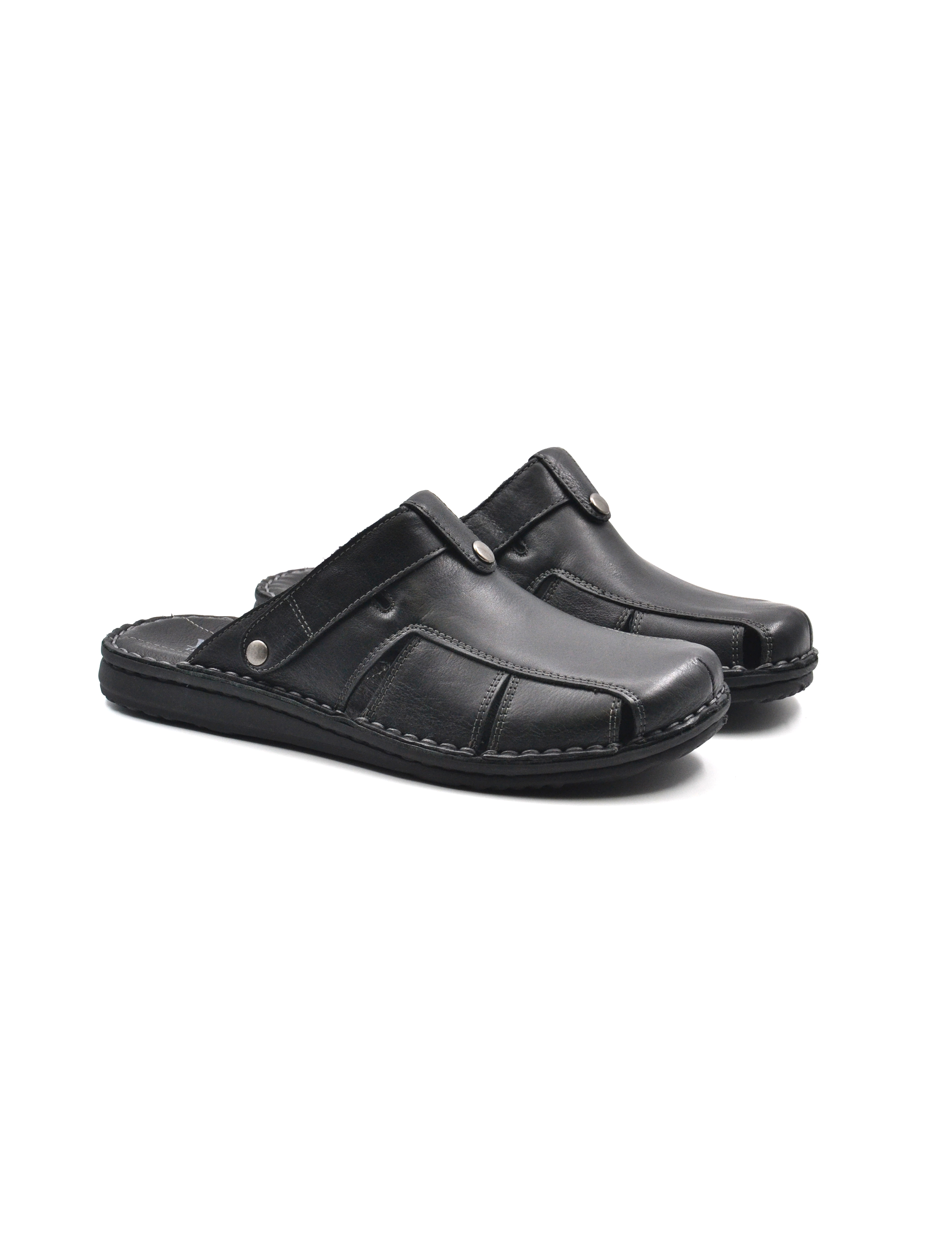 Walk In The City Sabot da uomo in pelle, Sandali, colore Nero, taglia 39 sabot pelle uomo