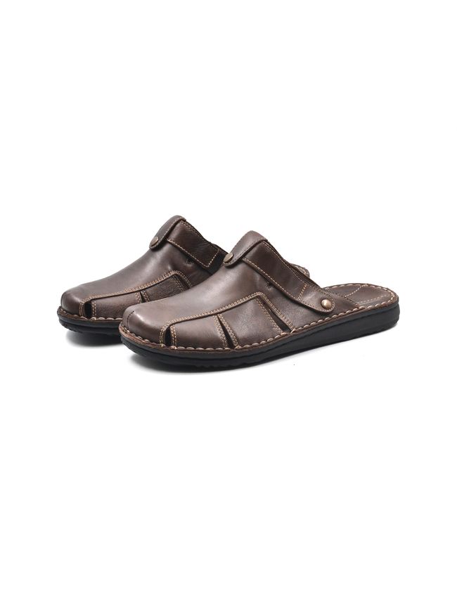 Walk In The City Sabot da uomo in pelle, Sandali, colore T.moro, taglia 39 sabot pelle uomo