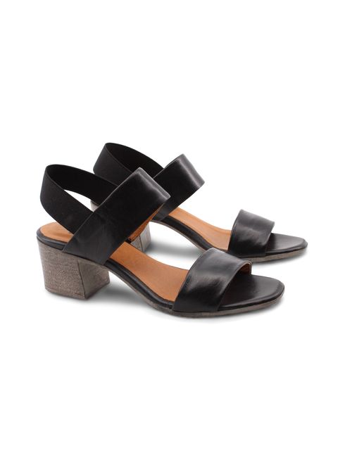 Sandalo da donna in pelle