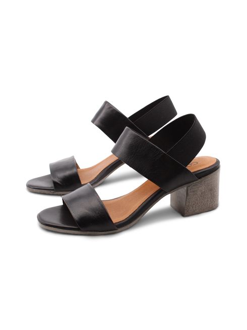 Sandalo da donna in pelle