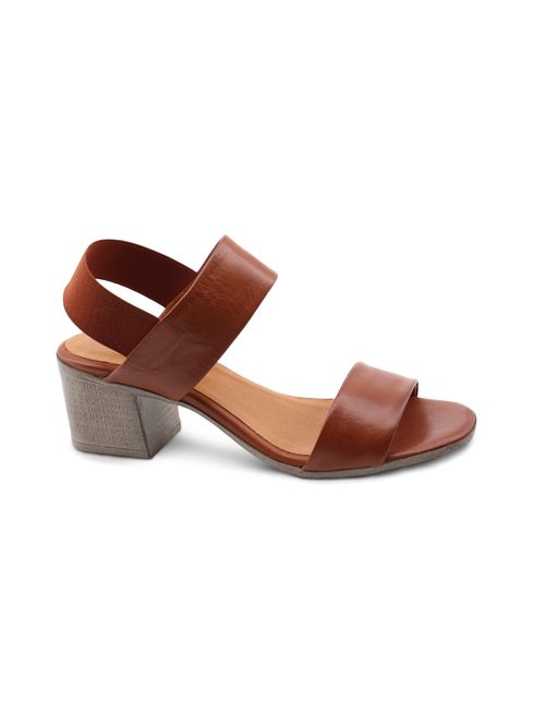 Sandalo da donna in pelle
