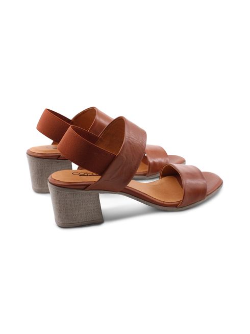 Sandalo da donna in pelle