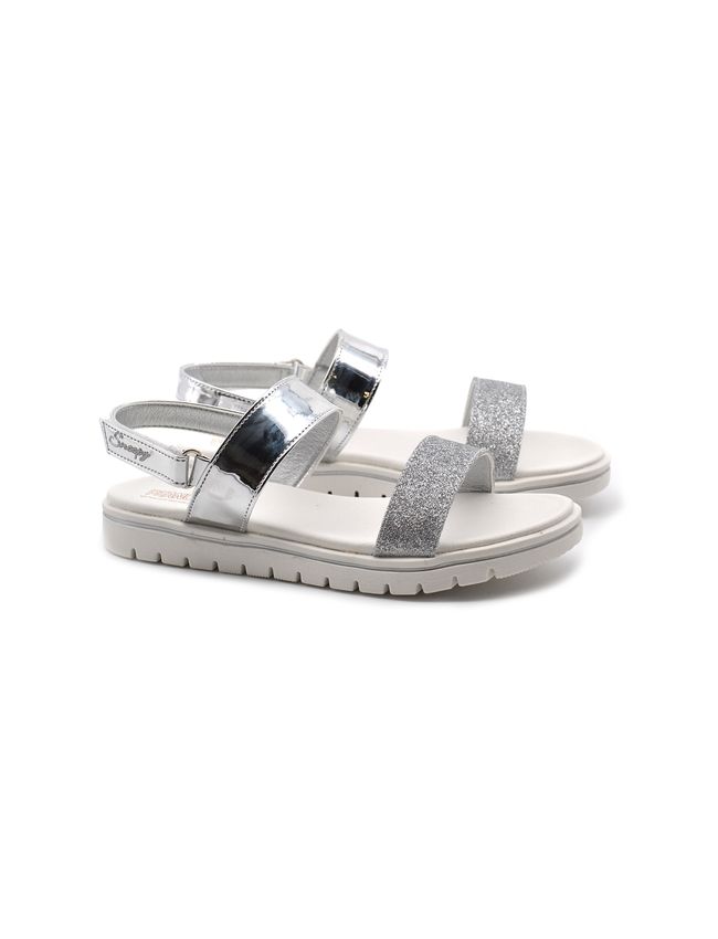 Sandalo da bimba con glitter