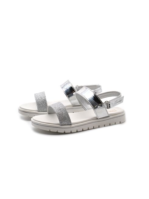 Sandalo da bimba con glitter
