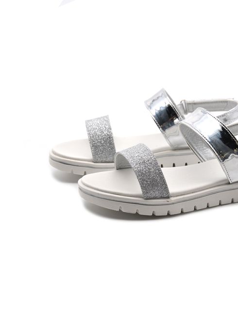 Sandalo da bimba con glitter