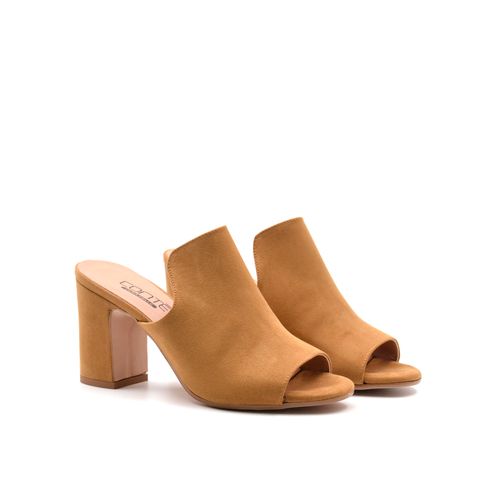 ConTé sabot open toe donna con tacco