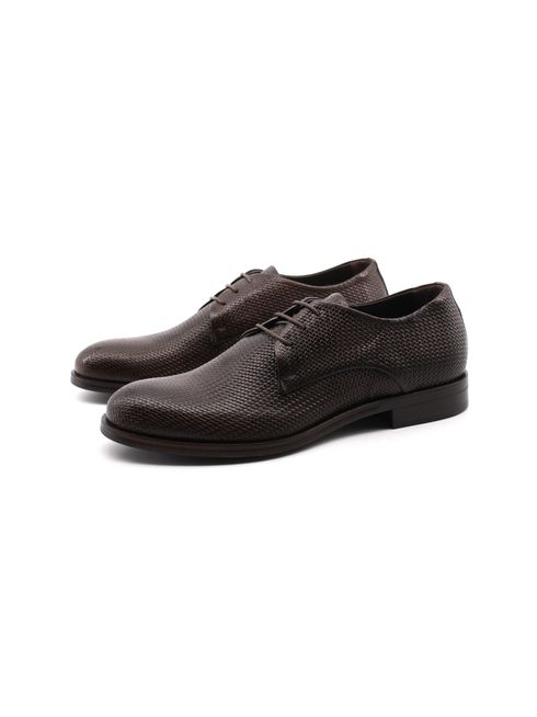 Scarpa derby in vera pelle uomo