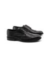 scarpa derby made in italy da uomo - Nero