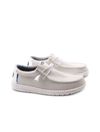 wally sport mesh scarpa stringata uomo - 100 White Dude