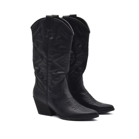 Paulina stivale texano donna con zip