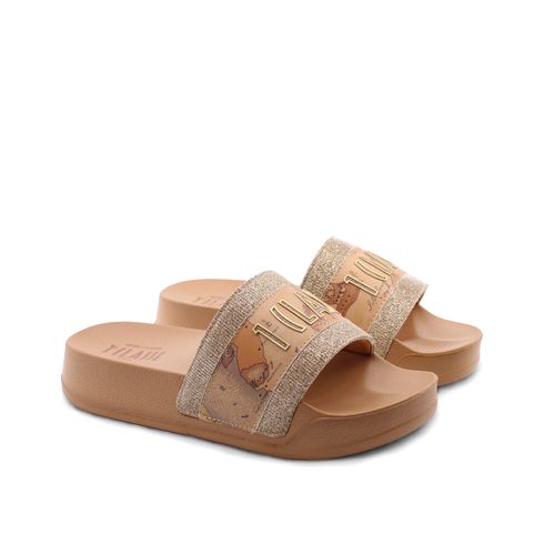 Ciabatta con stampa Geo Classic donna