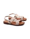 sandalo scamosciato da donna - Beige