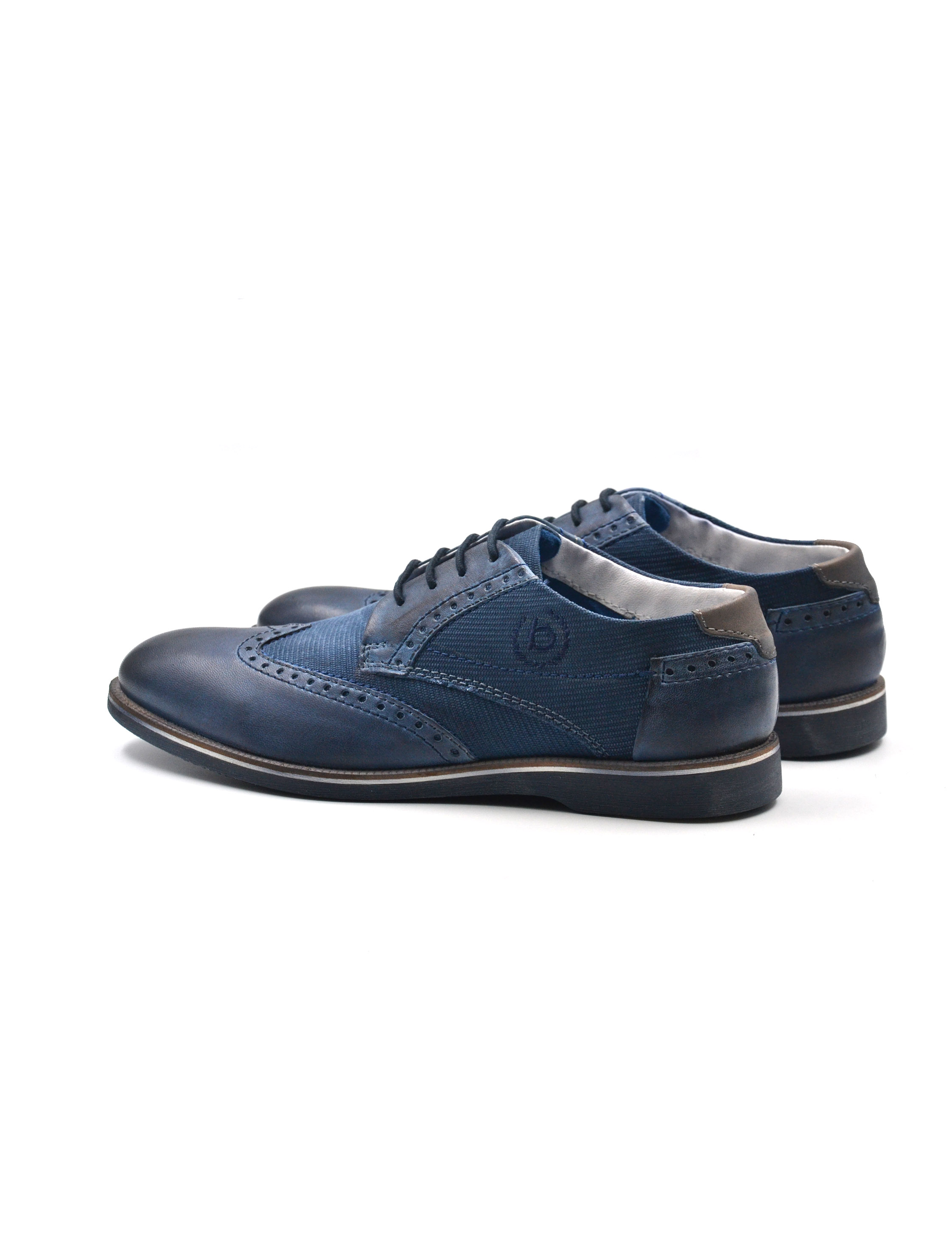 Scarpe da Uomo Bugatti 312647021400 Derby Blu Blu 48 EU Scarpe da Uomo Bugatti 312647021400 Derby Blu Blu 48 EU
