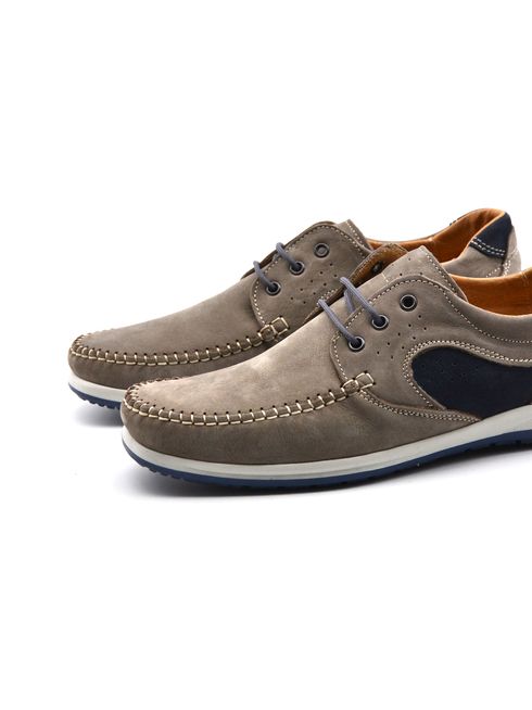 Men’s moccasins in genuine leather