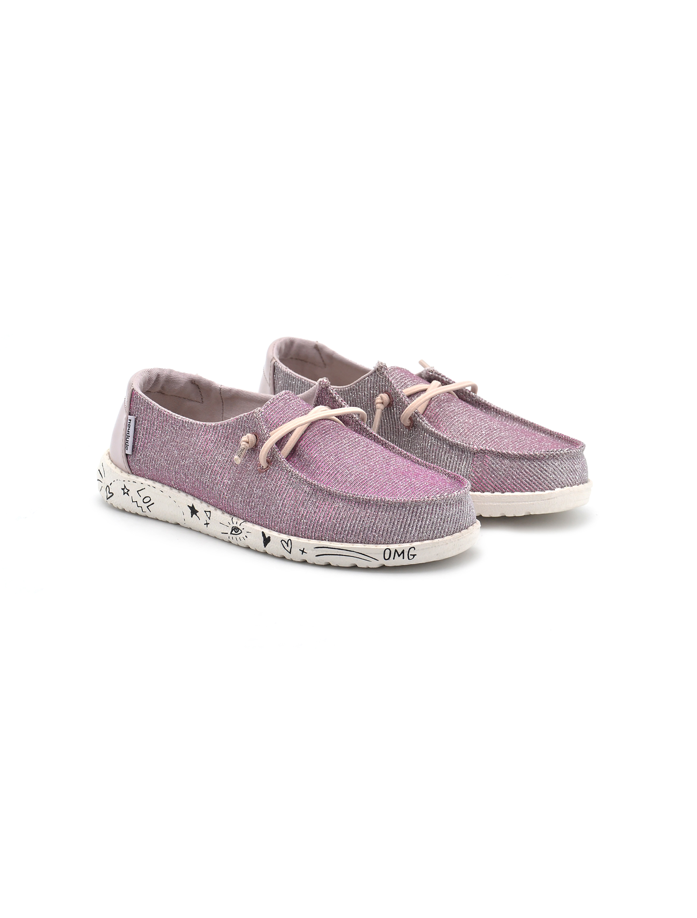 Hey Dude scarpe stringate bimbo Dude_Wally Youth Blue | Kim Accessori