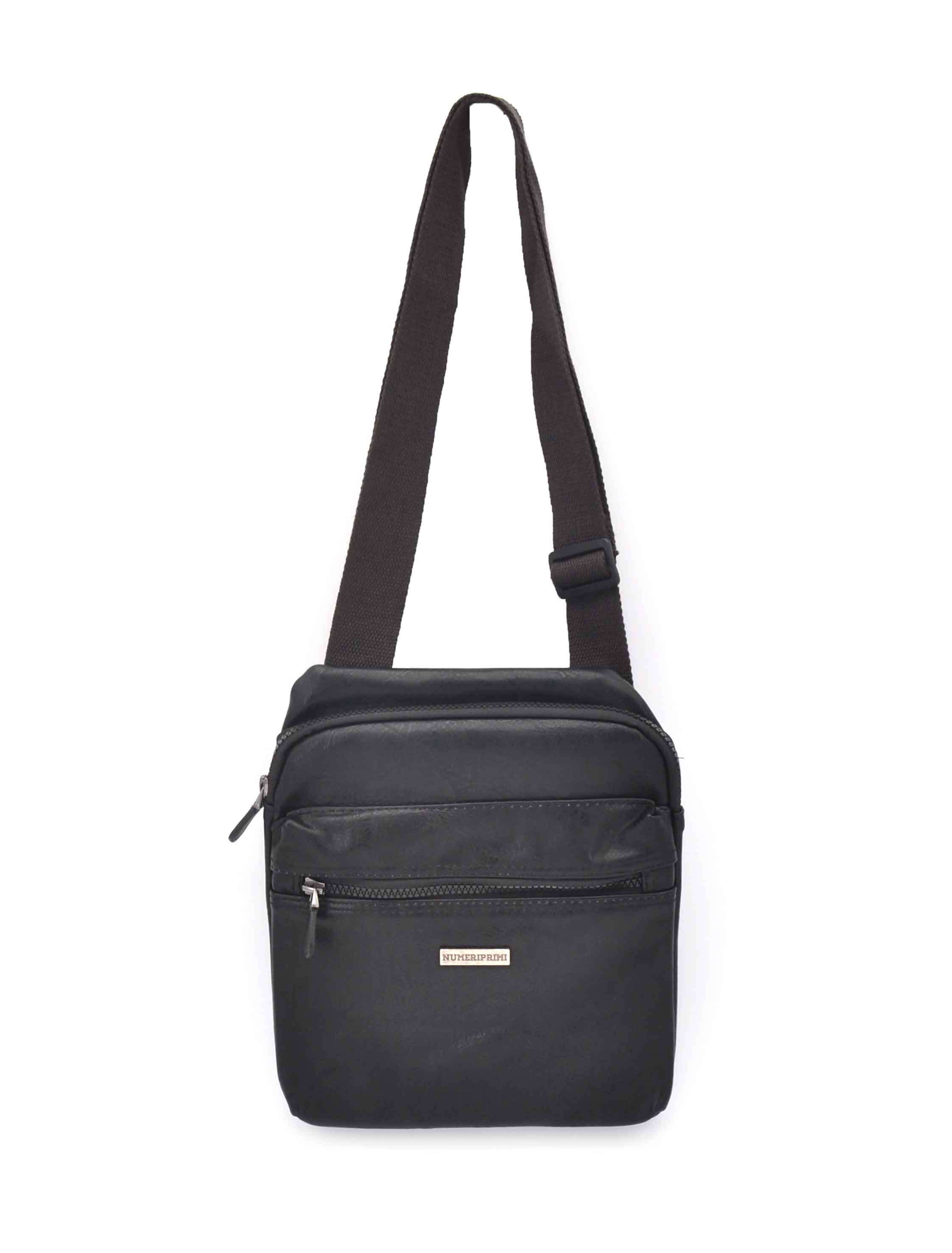 Numeri Primi Borsello da uomo, Borse, Nero Conte'