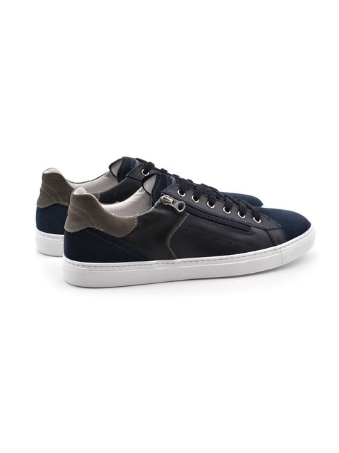 Sneaker in vera pelle da uomo
