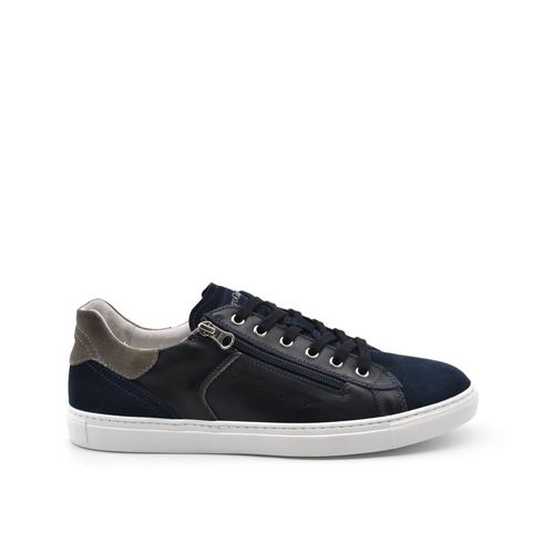 Sneaker in vera pelle da uomo