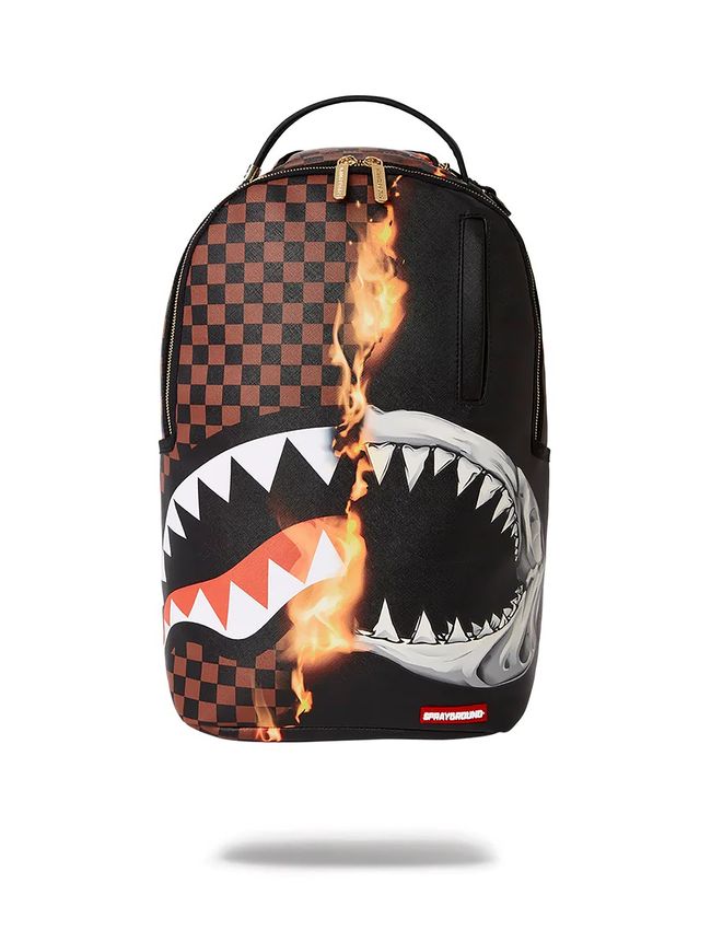 Sprayground Burnt sharks in paris zaino, Zaini, Nero Conte'