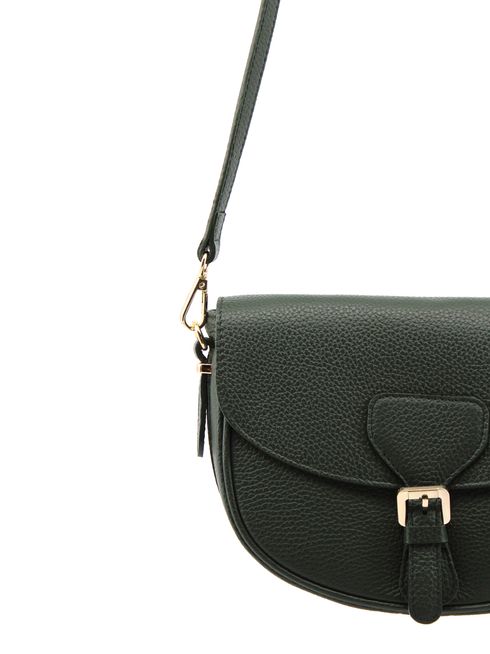 Borsa a tracolla in vera pelle da donna