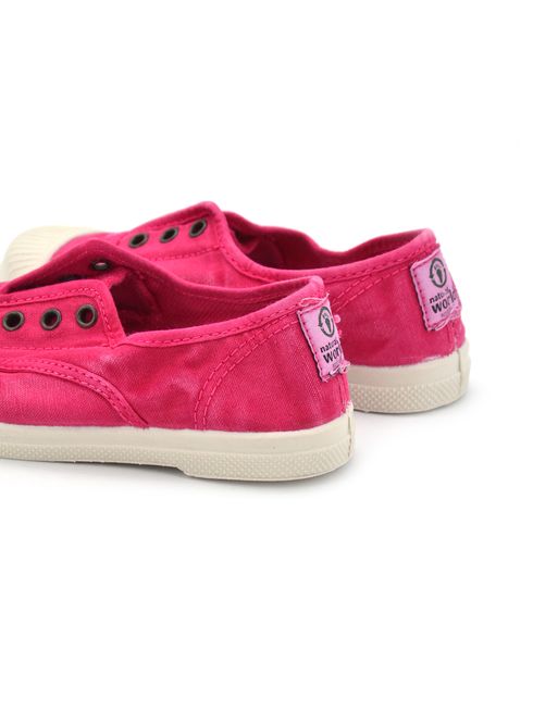 Girl's slip-ons in cotton